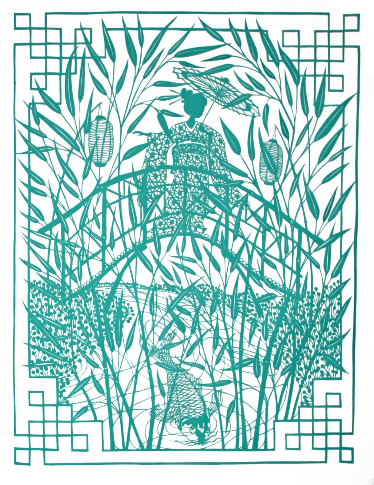 Ian Penney, Bamboo Bridge, 2012