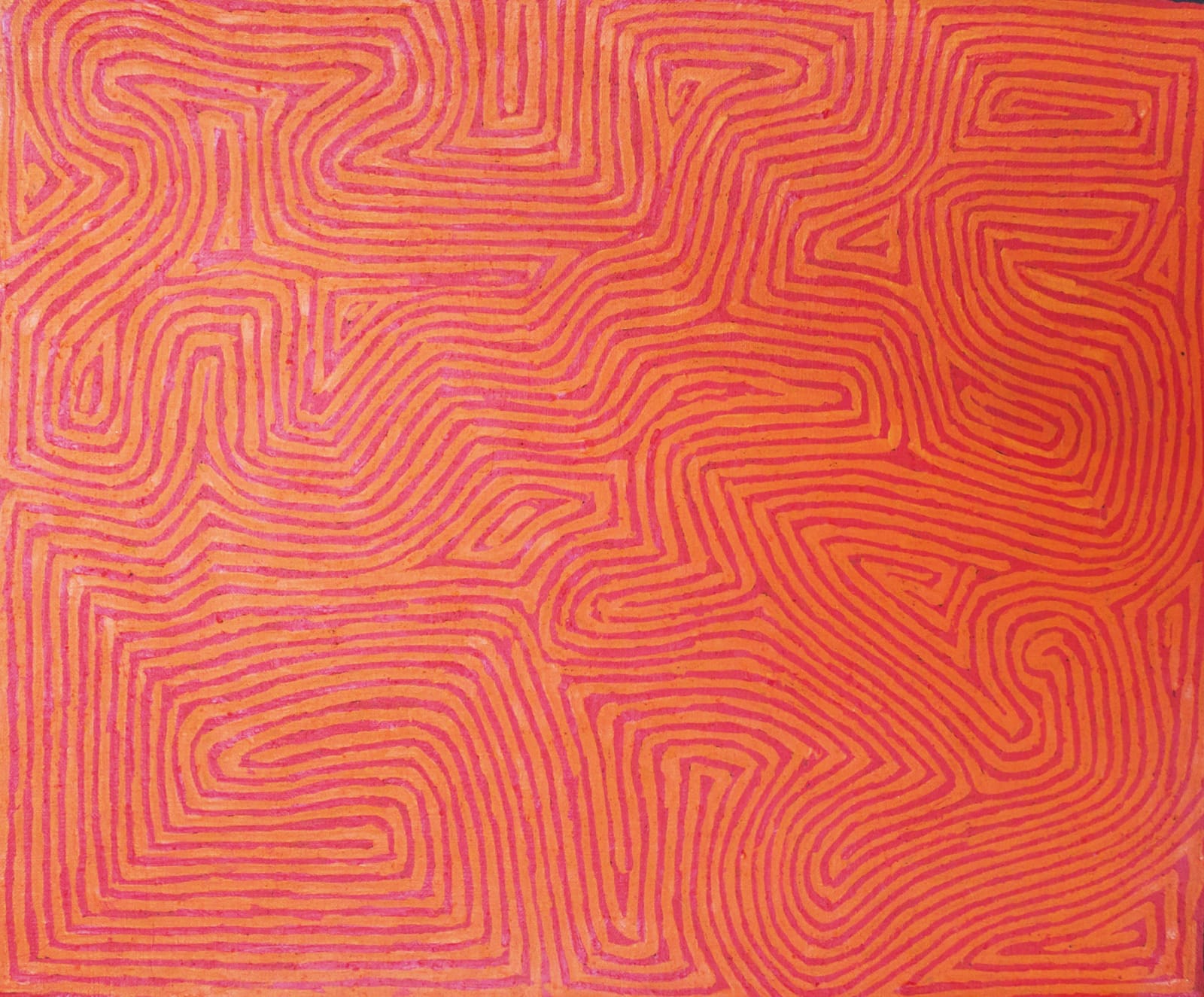 George Tjungurrayi, Untitled, 2014