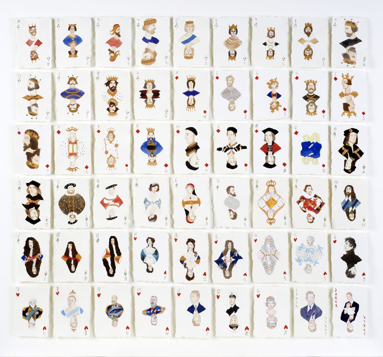 Holly Frean, A Pack of British Royals No.2, 2015