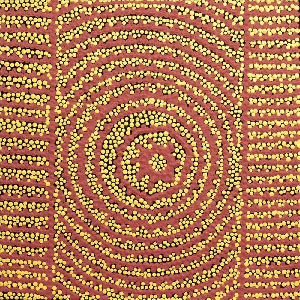 Mary Napangardi Butcher, Pikilyi Jukurrpa (Vaughan Springs Dreaming), 2016