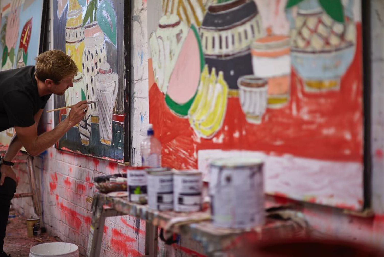 Rob Tucker, Studio Shot