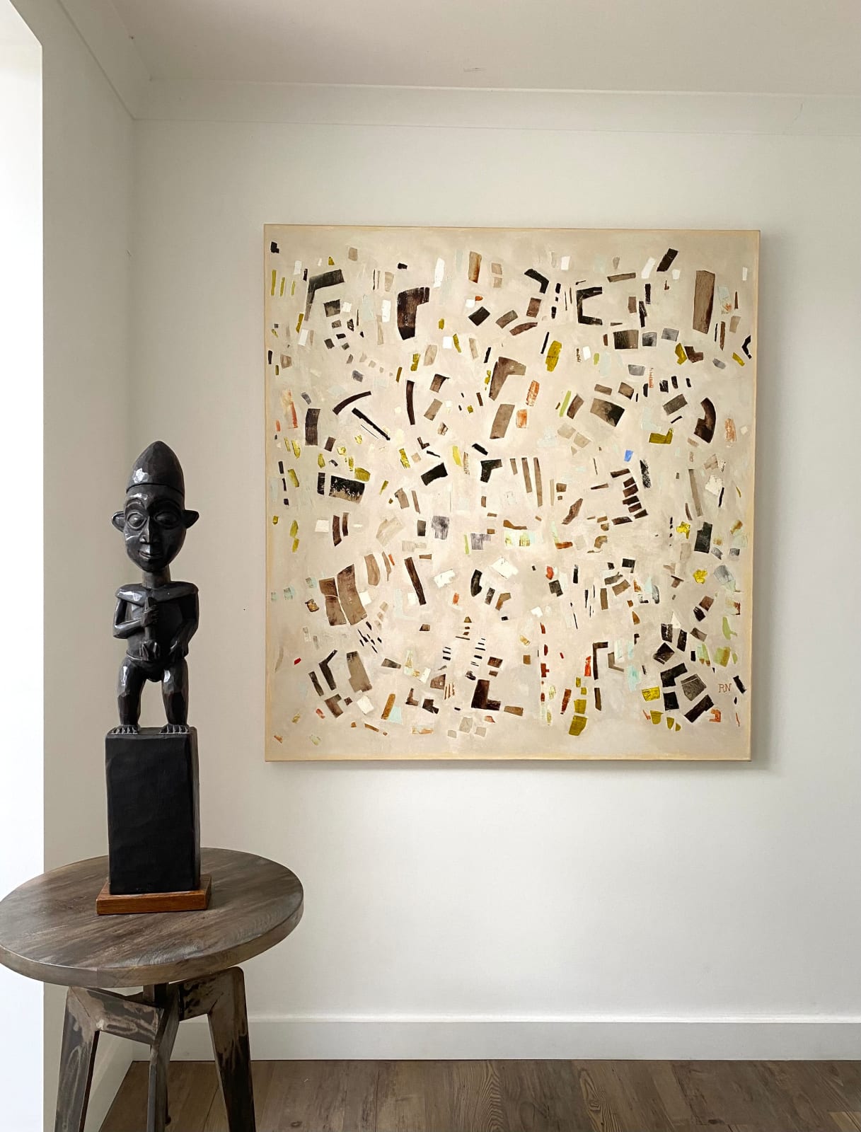 Richard Nott, Richard Nott, 1 Bright Blue Mark Install shot, 2023