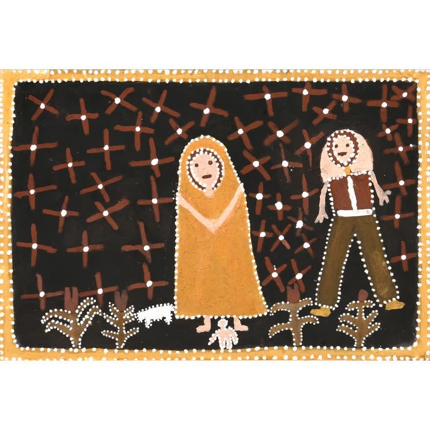 Queenie McKenzie Nakara, Joseph and Mary , 1997