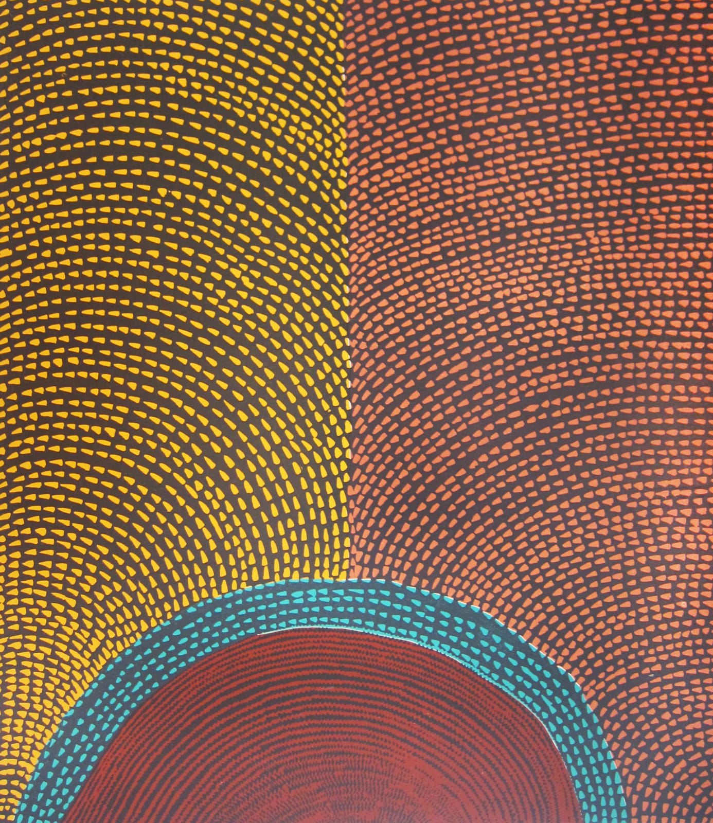 Janangoo Butcher Cherel, Galaroo I - Rainbow Serpent, 1998