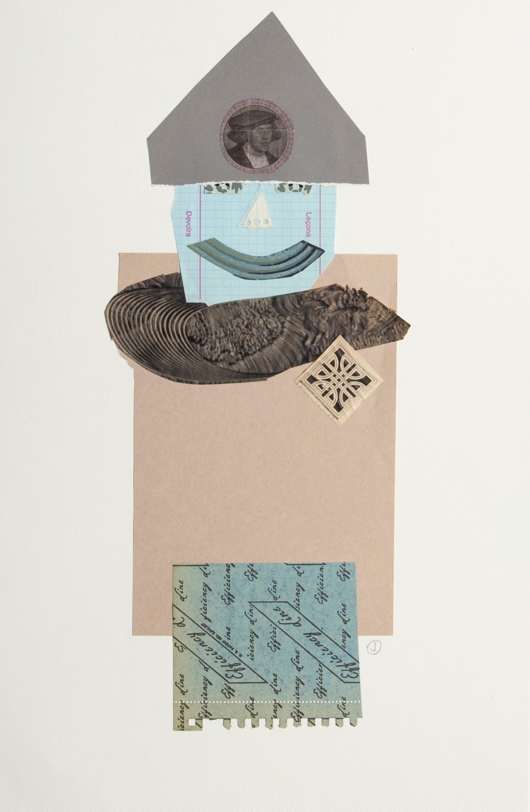 collage by Jerry Jeanmard represented by Rebecca Hossack gallery
