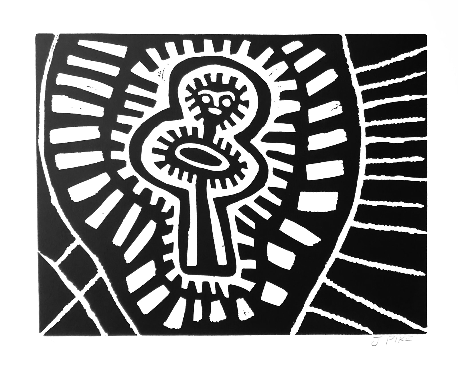 Jimmy Pike, Japingka - Dreamtime Story II, c.1990