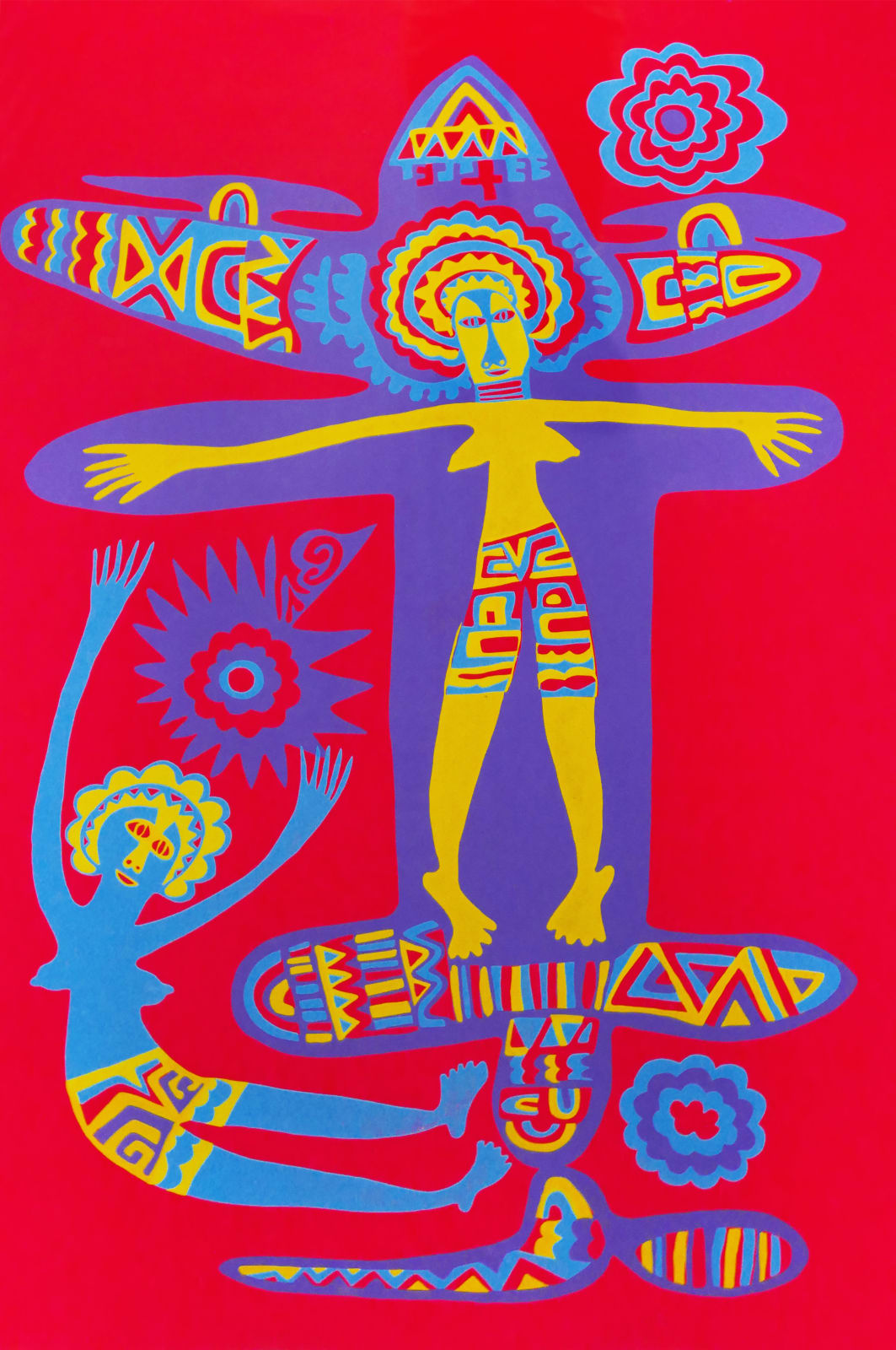 Mathias Kauage, Independence Celebration lll, 1975