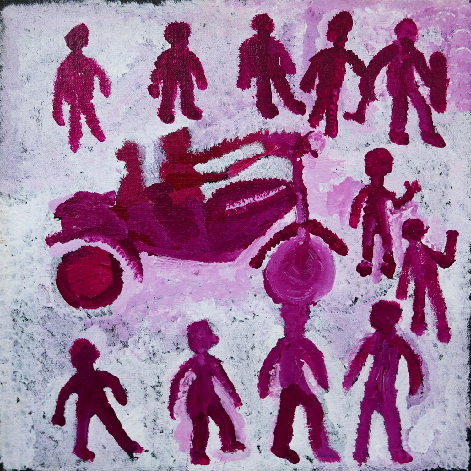 Rebecca Hossack Gallery in London presents works by Australian Aboriginal Utopia artist Motorbike Paddy, drawing on the legacy of Emily Kam Kngwarray and the Utopia region