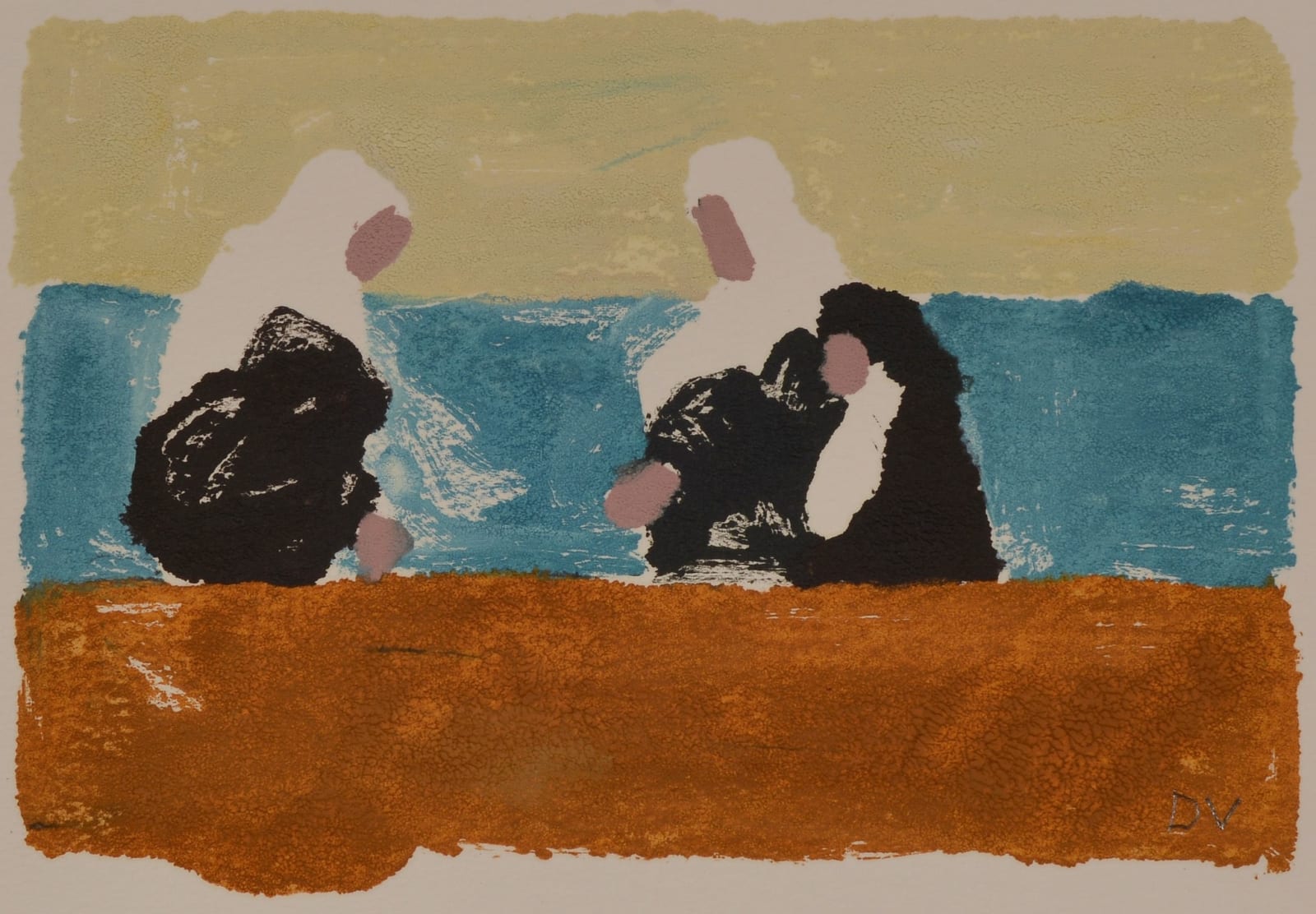 Dione Verulam, Pilgrims at Abraham's Pool, Urfa, 2014