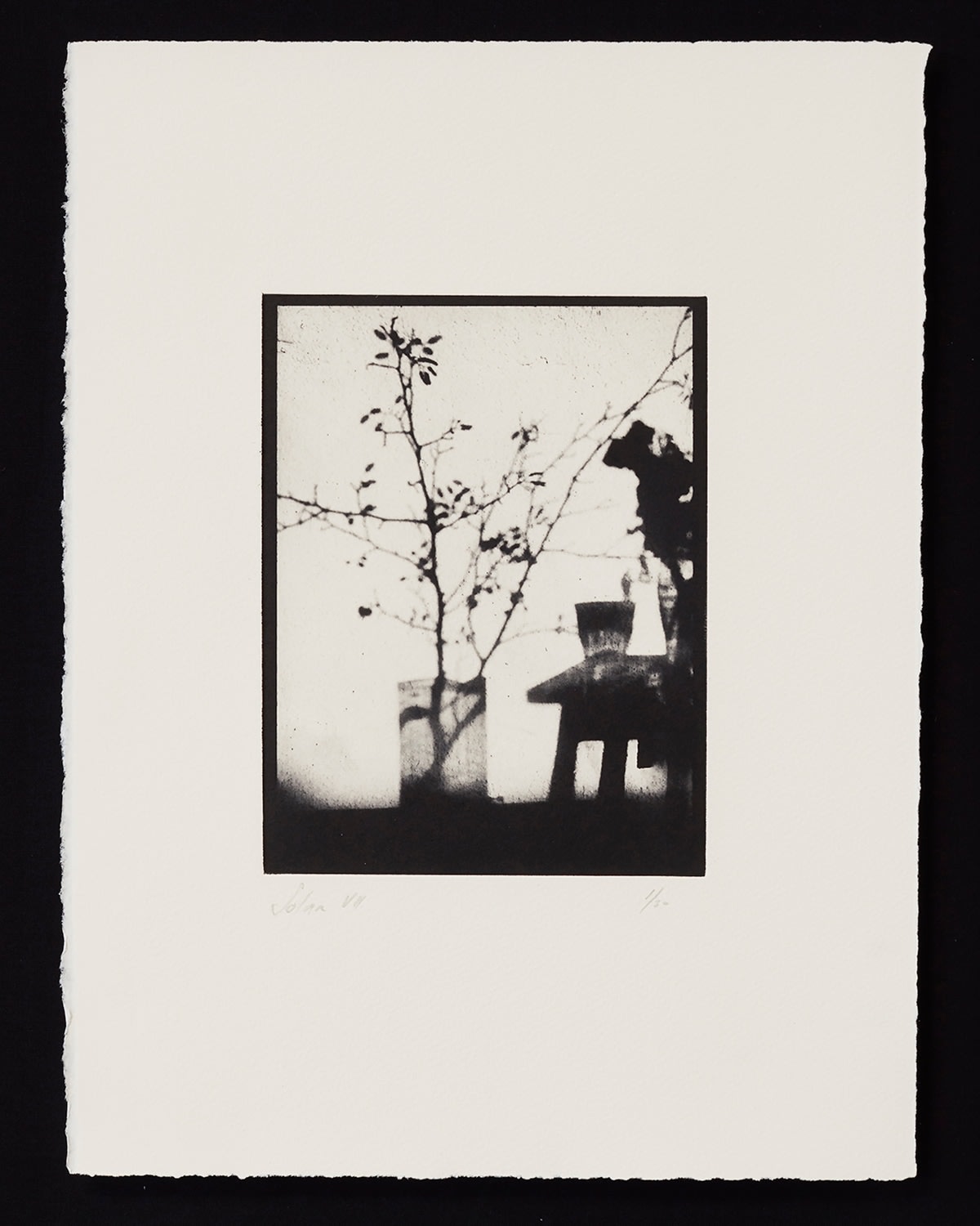Black and white artwork by photographer Luke White available at the Rebecca Hossack Art Gallery.
