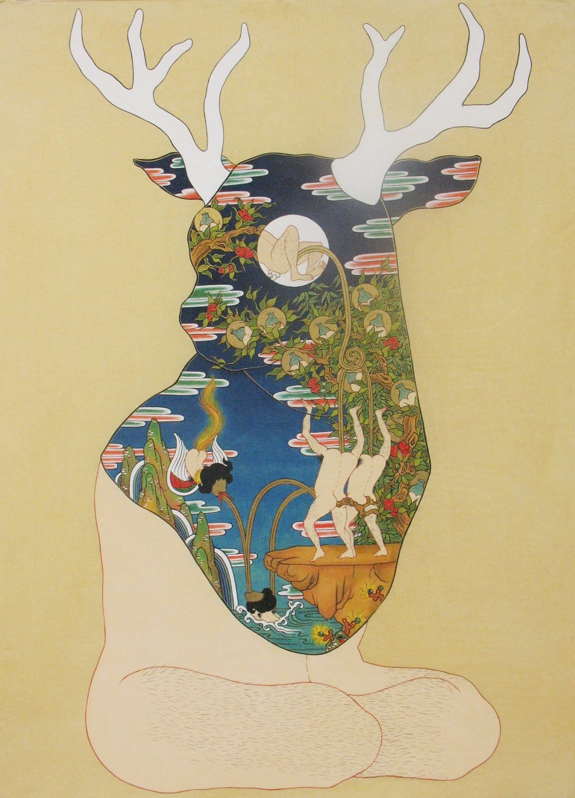 Song-Nyeo Lyoo, Deer II, 2011