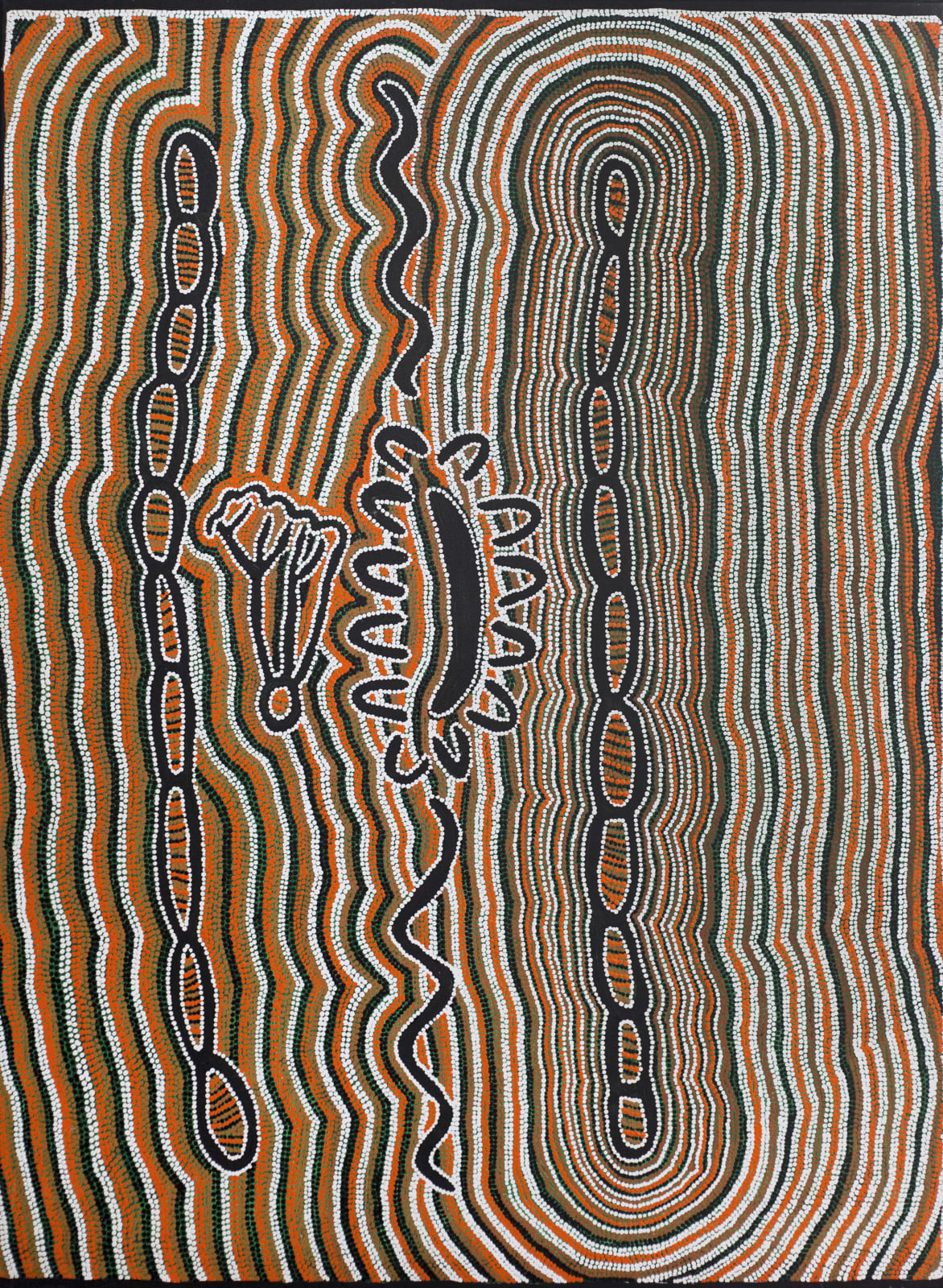 Peggy Napaljarri Rockman, Sick Husband and Wives, 1994