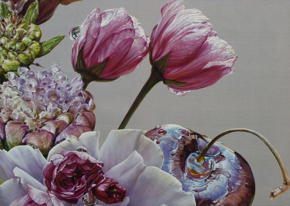 Anne Middleton, A gentle sadness at their passing [Prunus sargentii], 2011