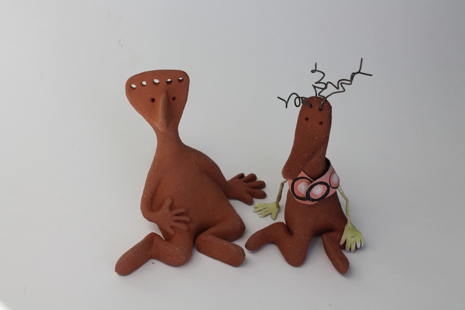 Lucy Casson, Two Figures, 2017