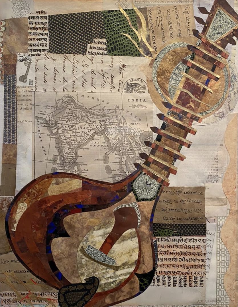 Katherine Virgils, Indian Sitar, 2015-2019