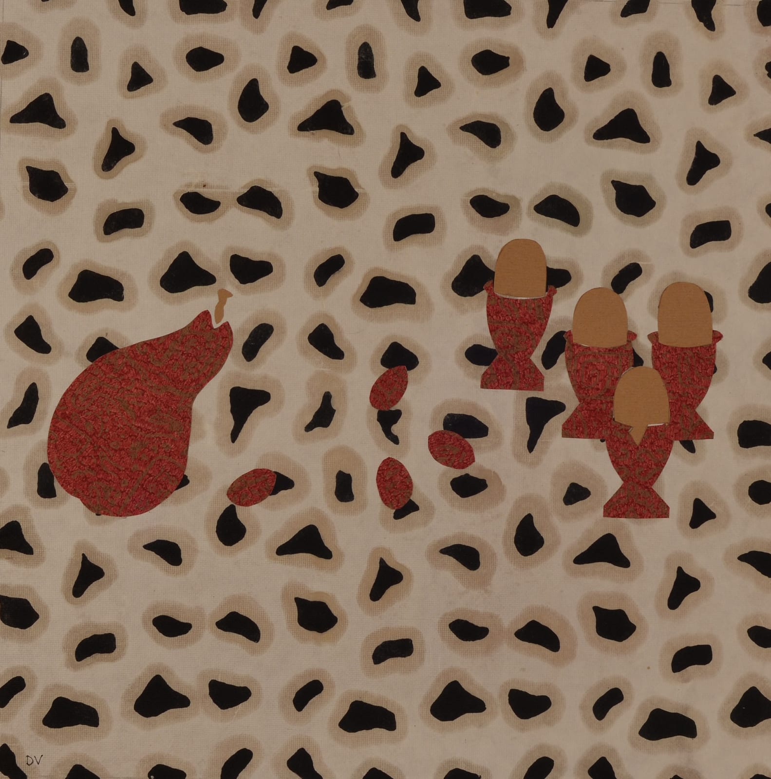 Dione Verulam, Pear, Olives and Eggs, 2014