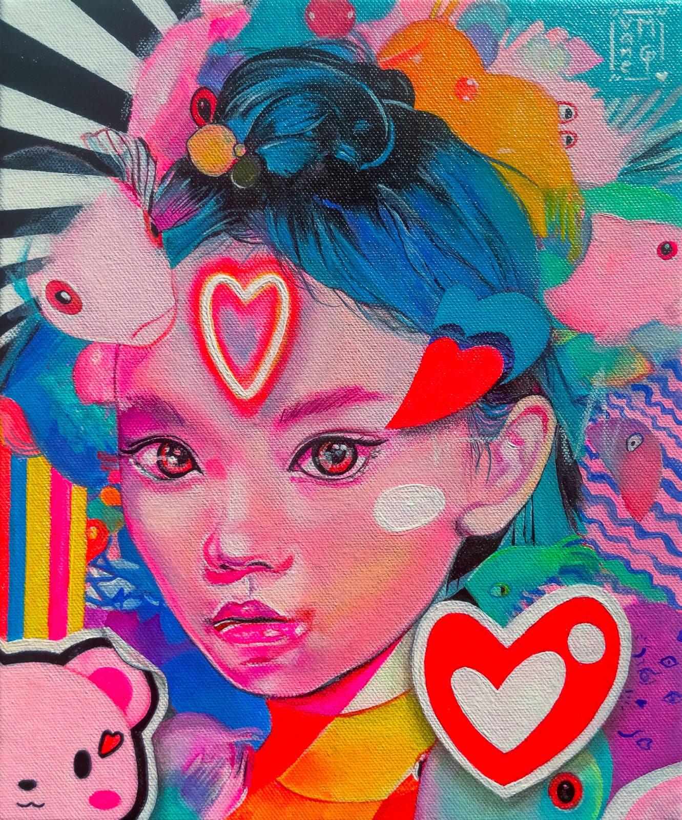 Vane MG, Heart Eye Under the Sea of Colours, 2024