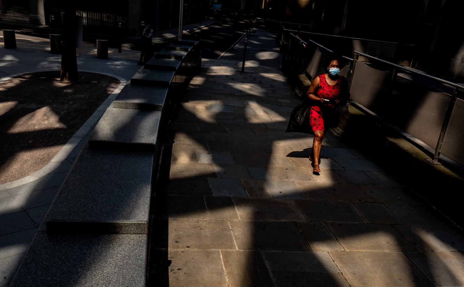Andy Hall, Lady in Red, 2020