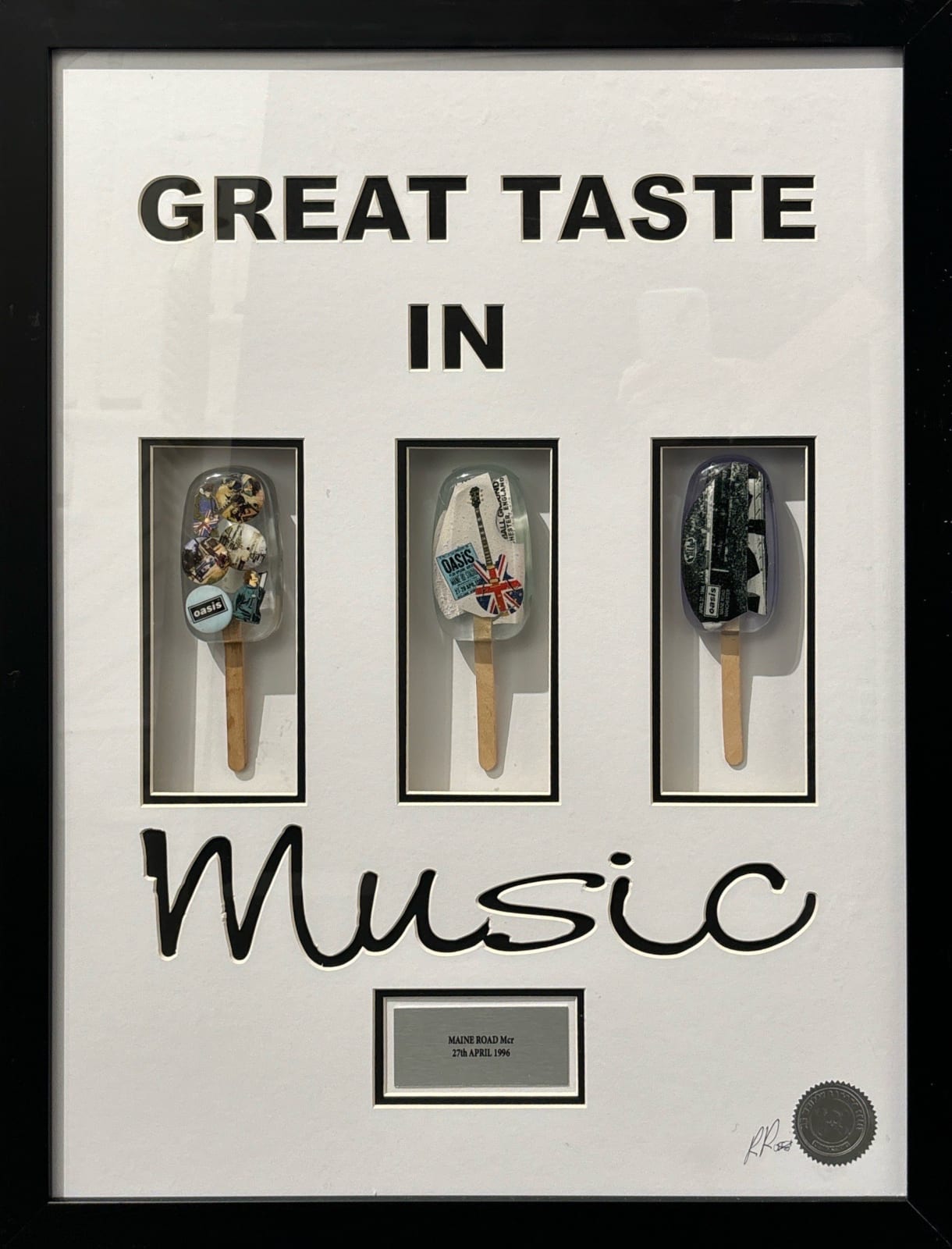 Ray Rossi, Great Taste in Music - Oasis, 2024