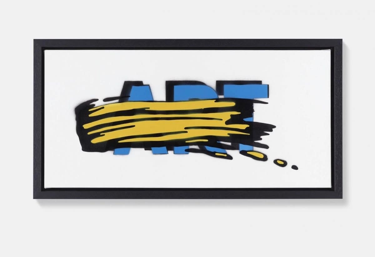 Symble, SYMBLE ART PIECE (NEON BLUE X YELLOW) , 2021