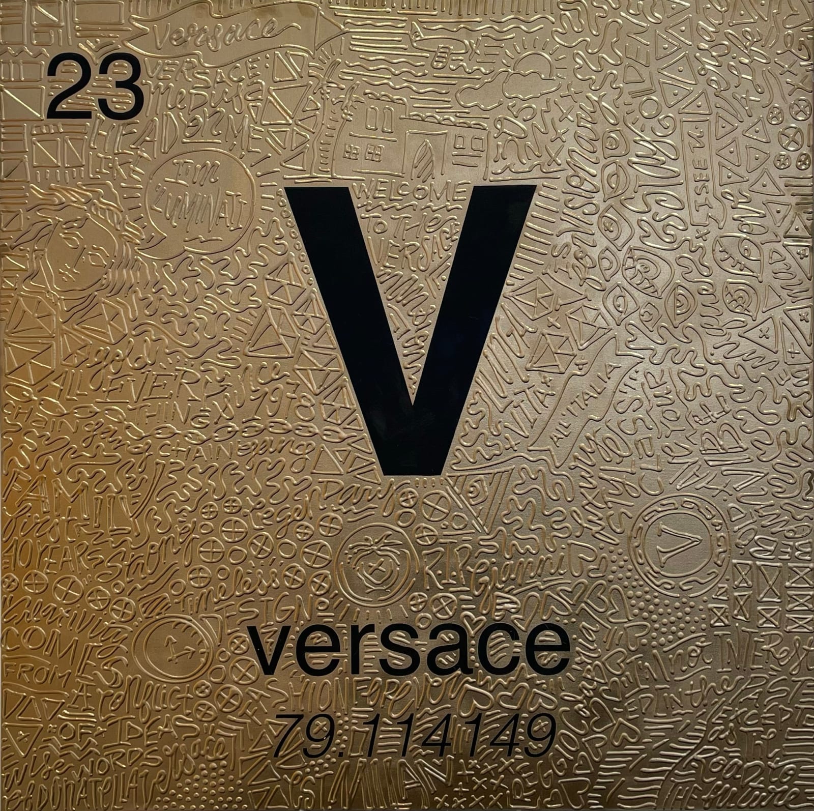 Cayla Birk, Versace, 2022
