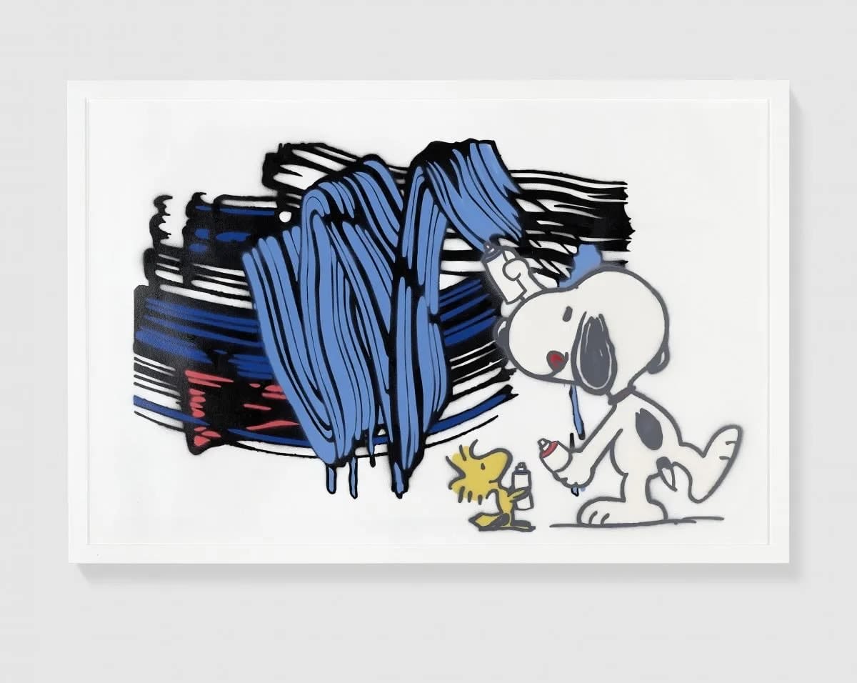 Symble, SNOOPY X WOODSTOCK ABSTRACT, 2021