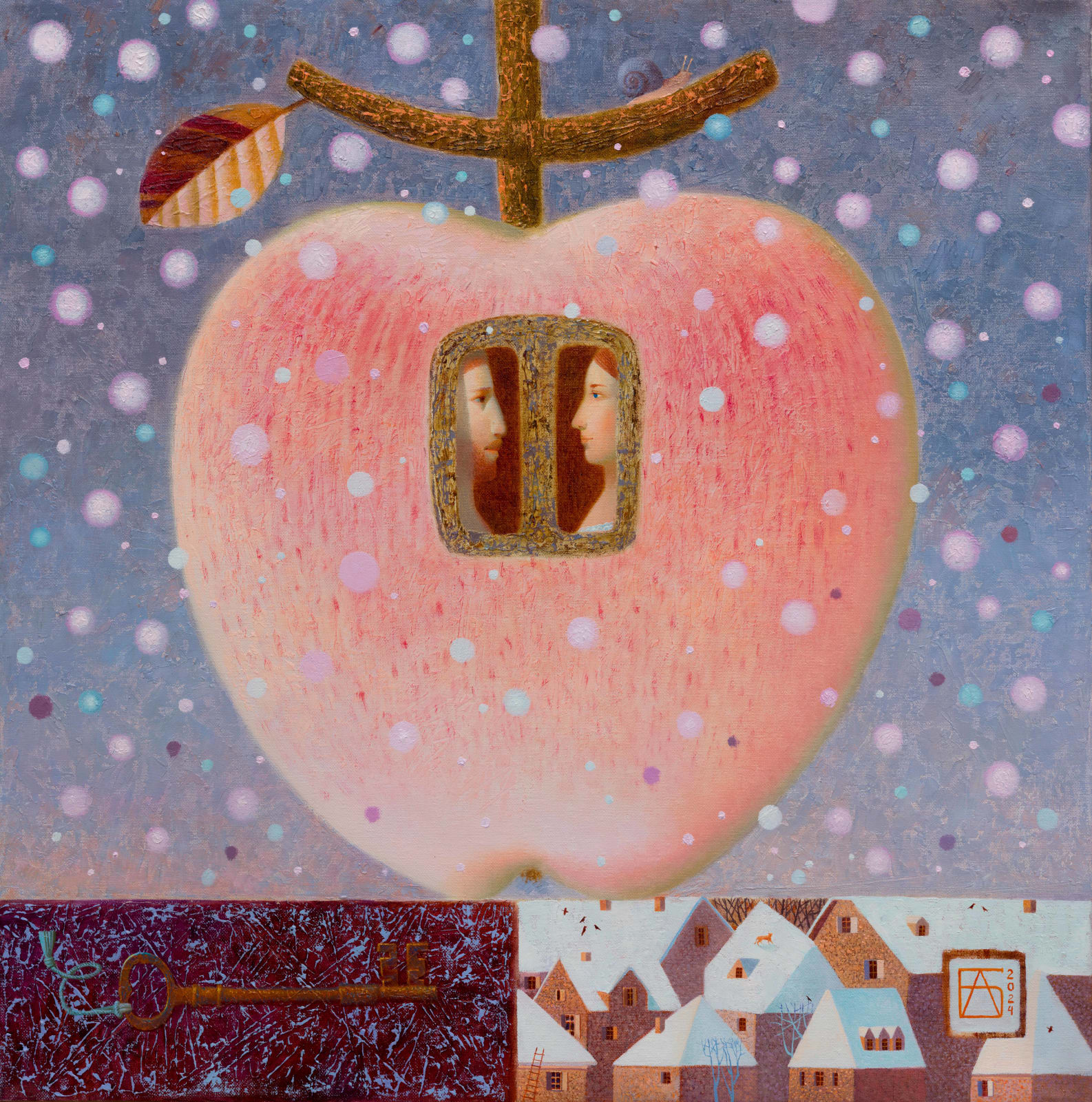 Anna Berezovskaya, Adam and Eve, 2024