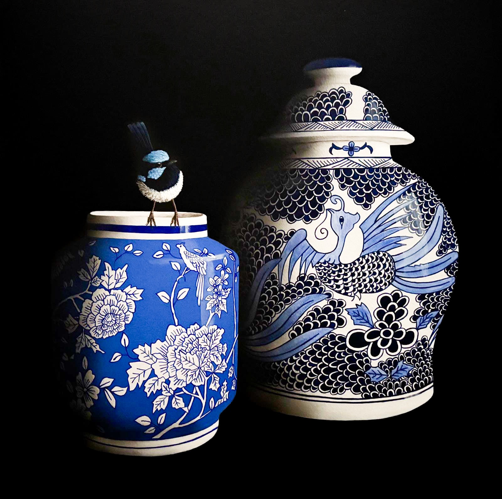 Bec Bartell, Three Times Blue, 2025