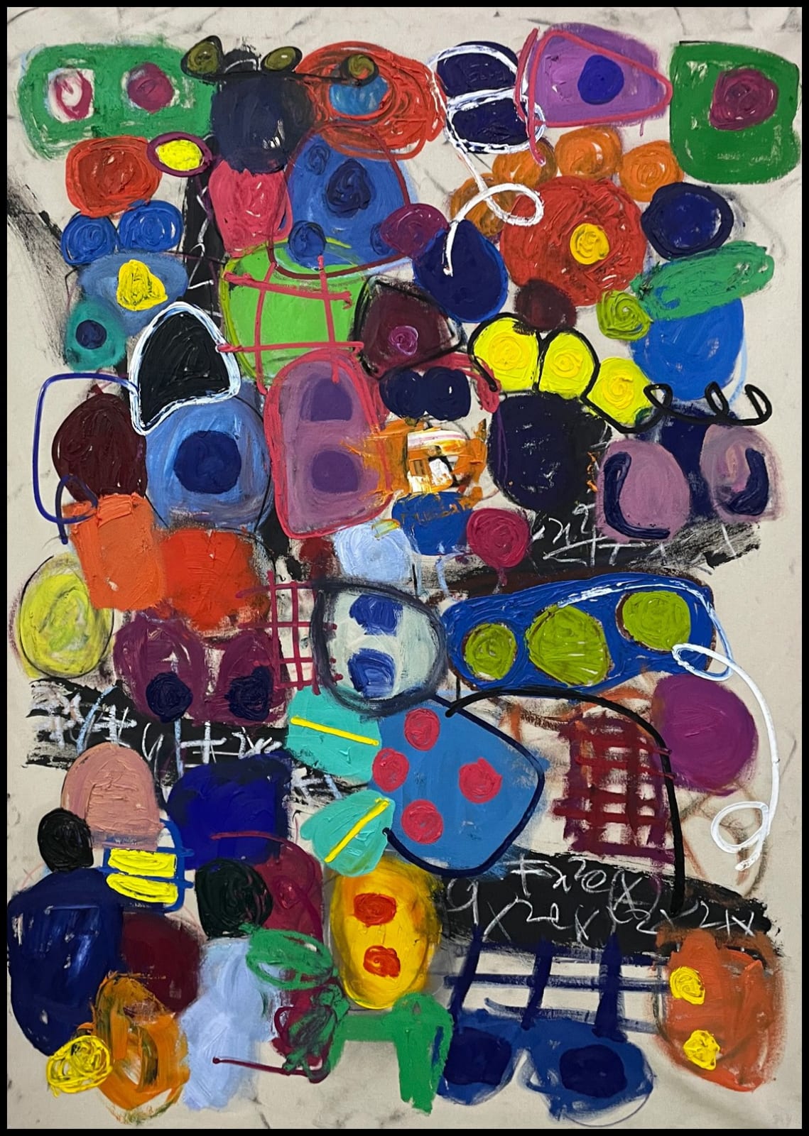 Taher Jaoui, River in the Road II, 2024