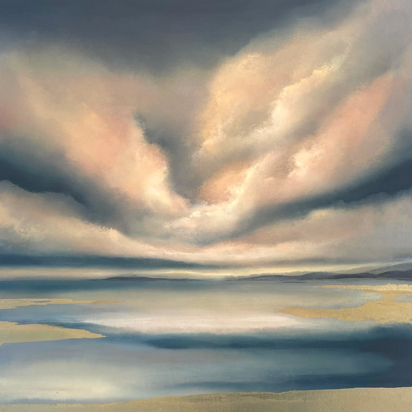 Charlotte Elizabeth, The dawn dances over the bay, 2025