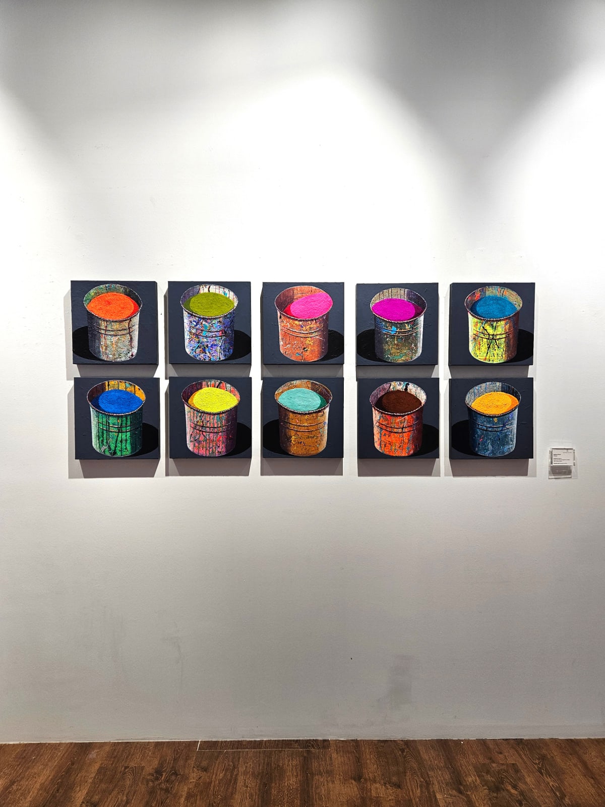 Stéphane Braud, Breathing Colours (Set of 10), 2025