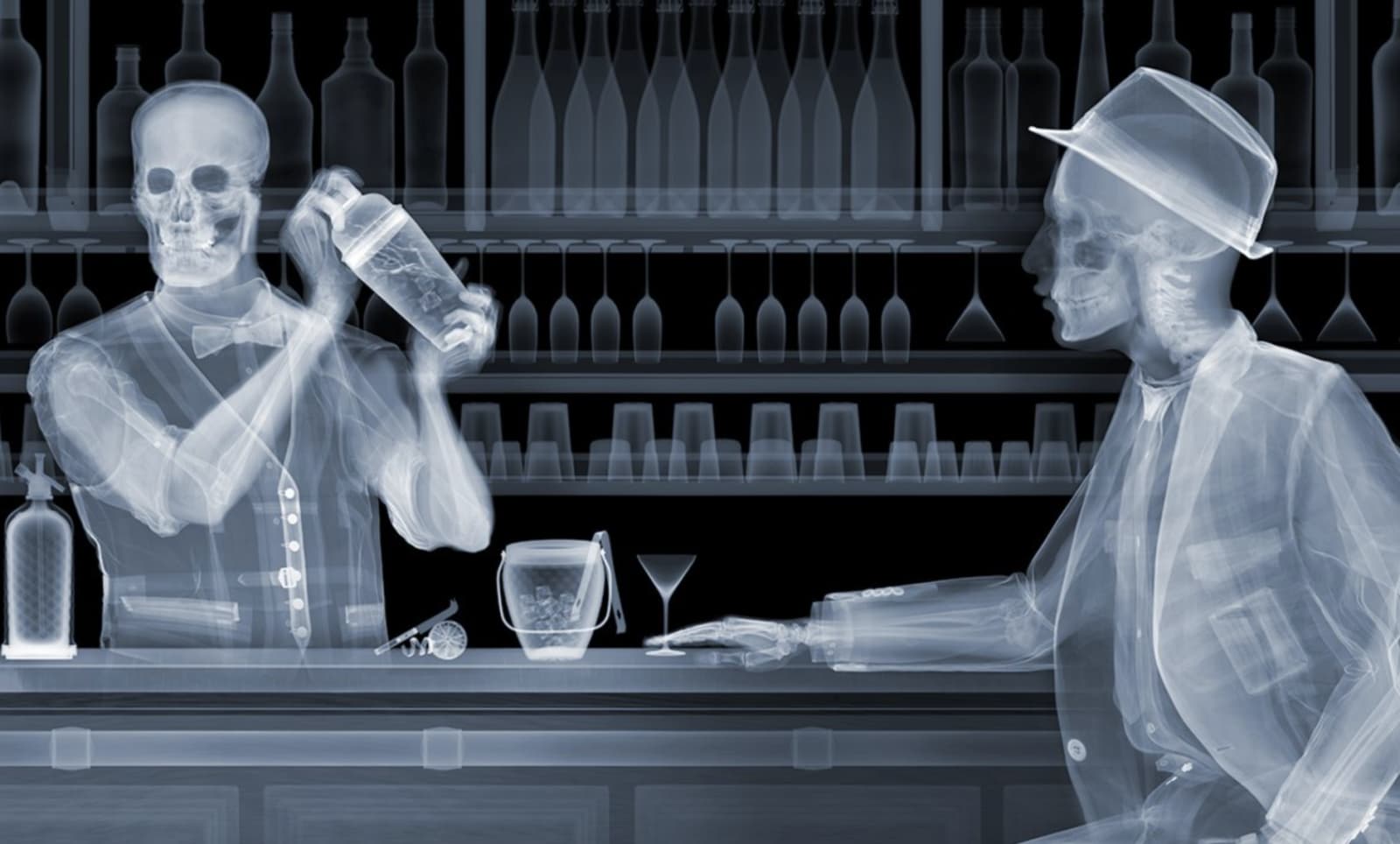 Nick Veasey, One for the Road
