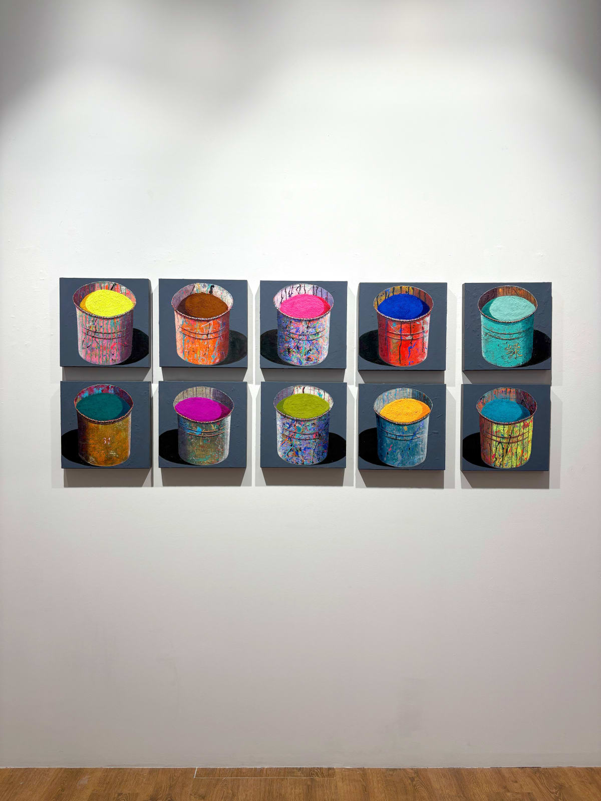 Stéphane Braud, Breathing Colours (Set of 10), 2025