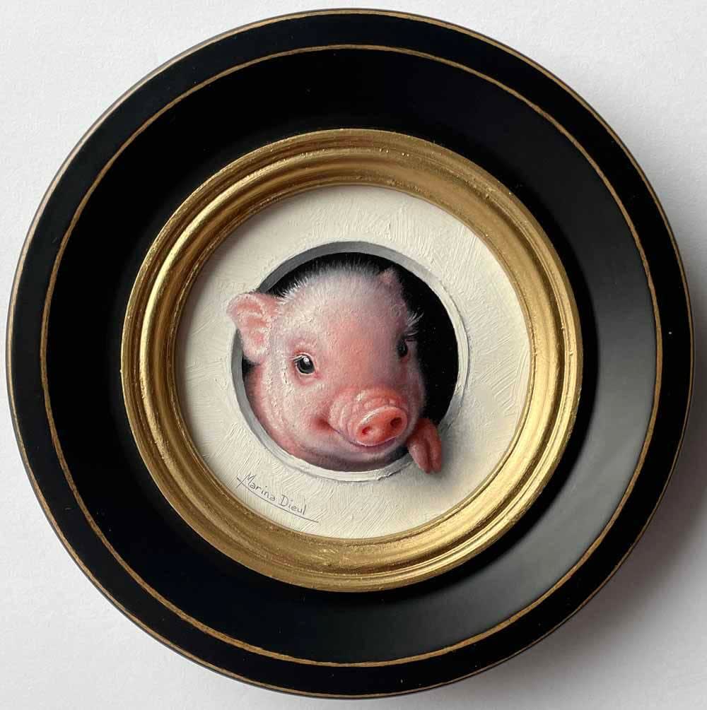 Marina Dieul, Mini Pig #8, 2024