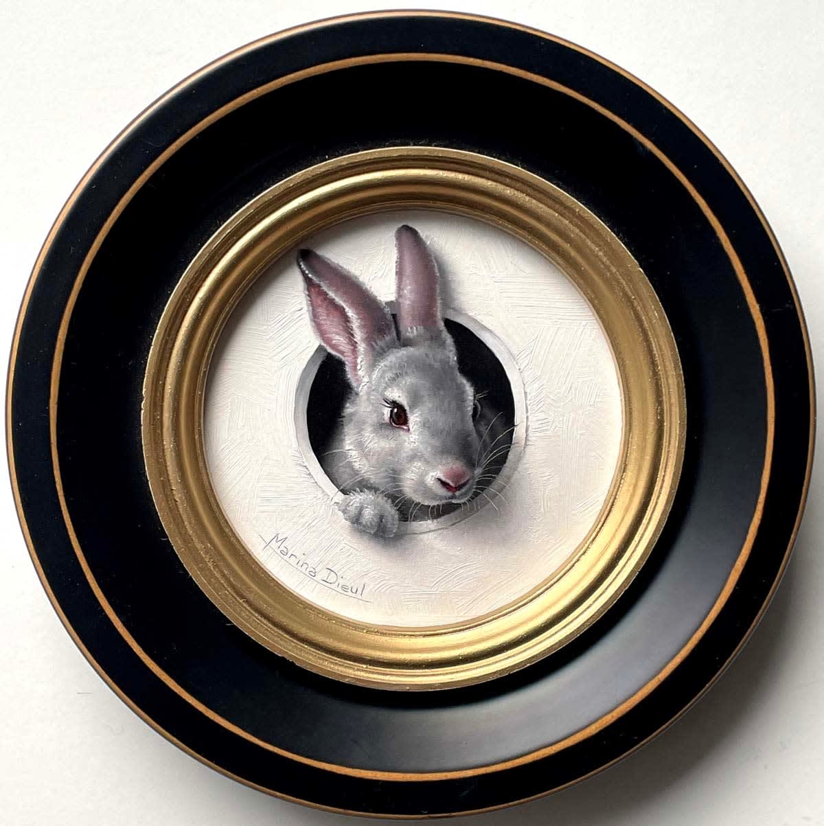 Marina Dieul, Little Creature - Grey Rabbit, 2025