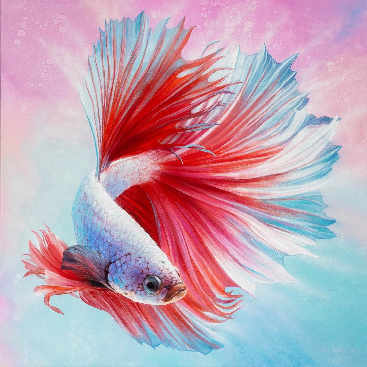 Ira Volkova, Betta Fish #2, 2025