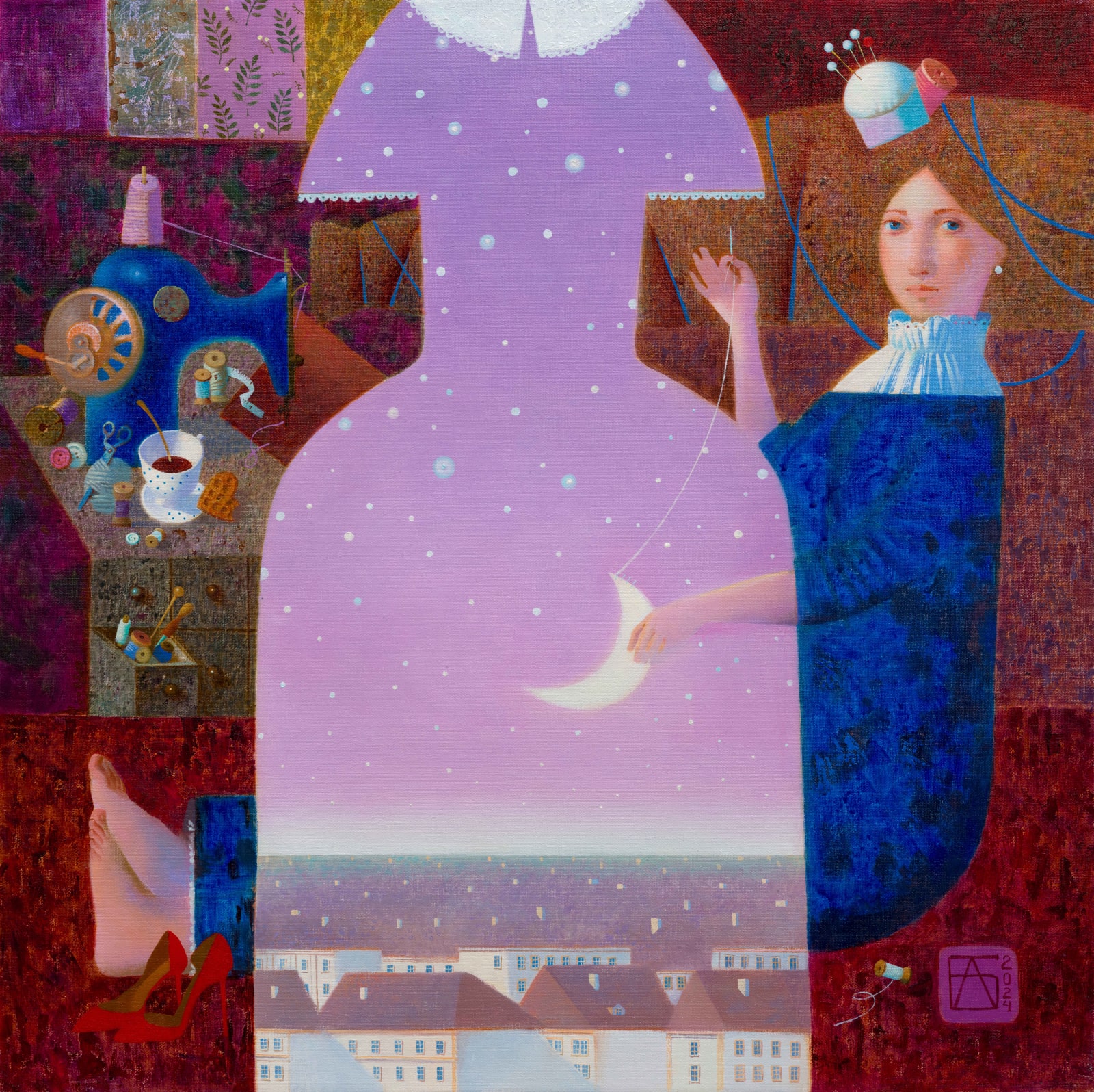 Anna Berezovskaya, Evening Dress, 2024