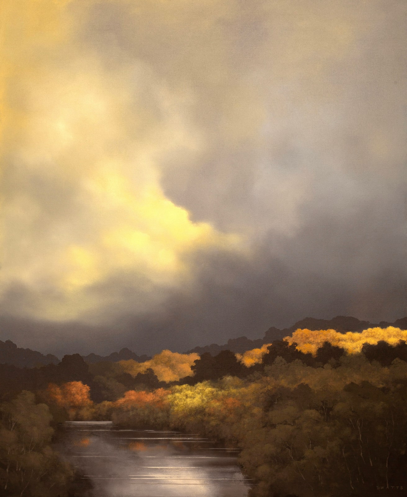 Peter Watts, Autumn in the Mountains, 2025