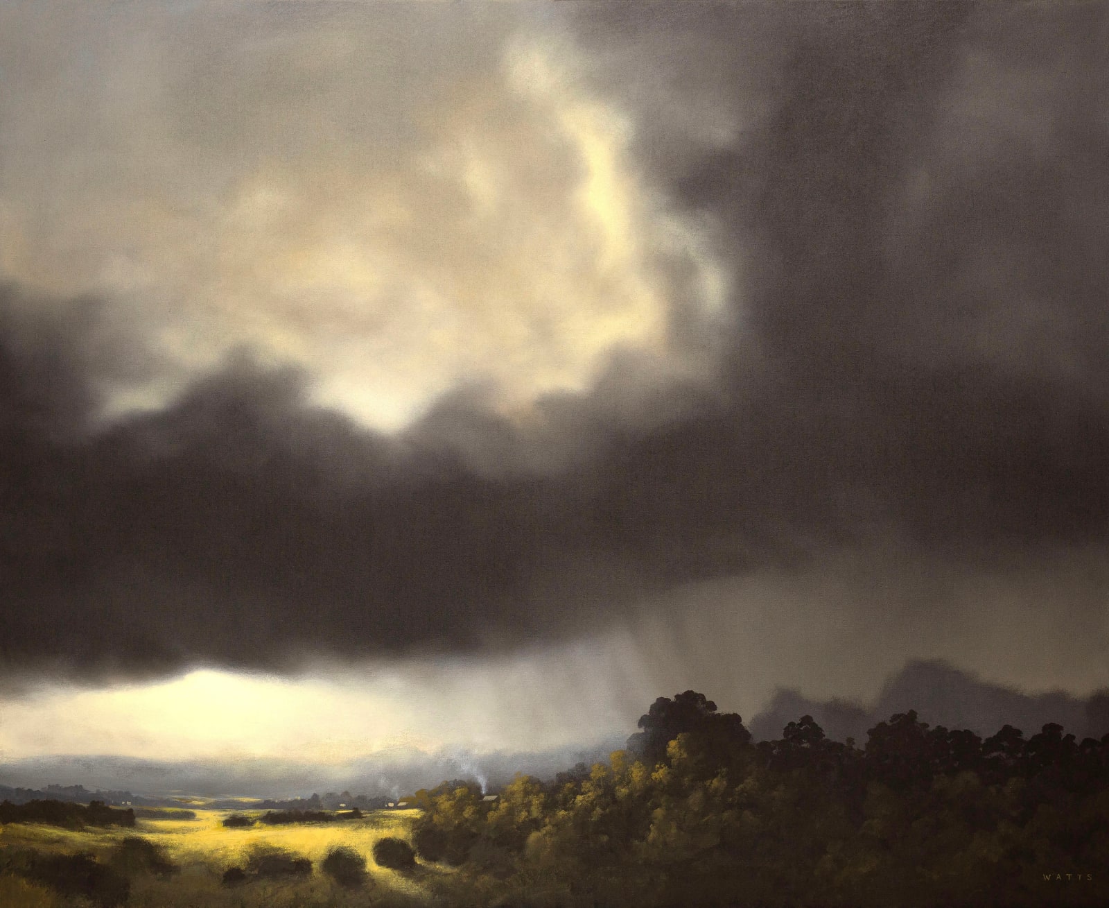 Peter Watts, Glorious Rain, 2024