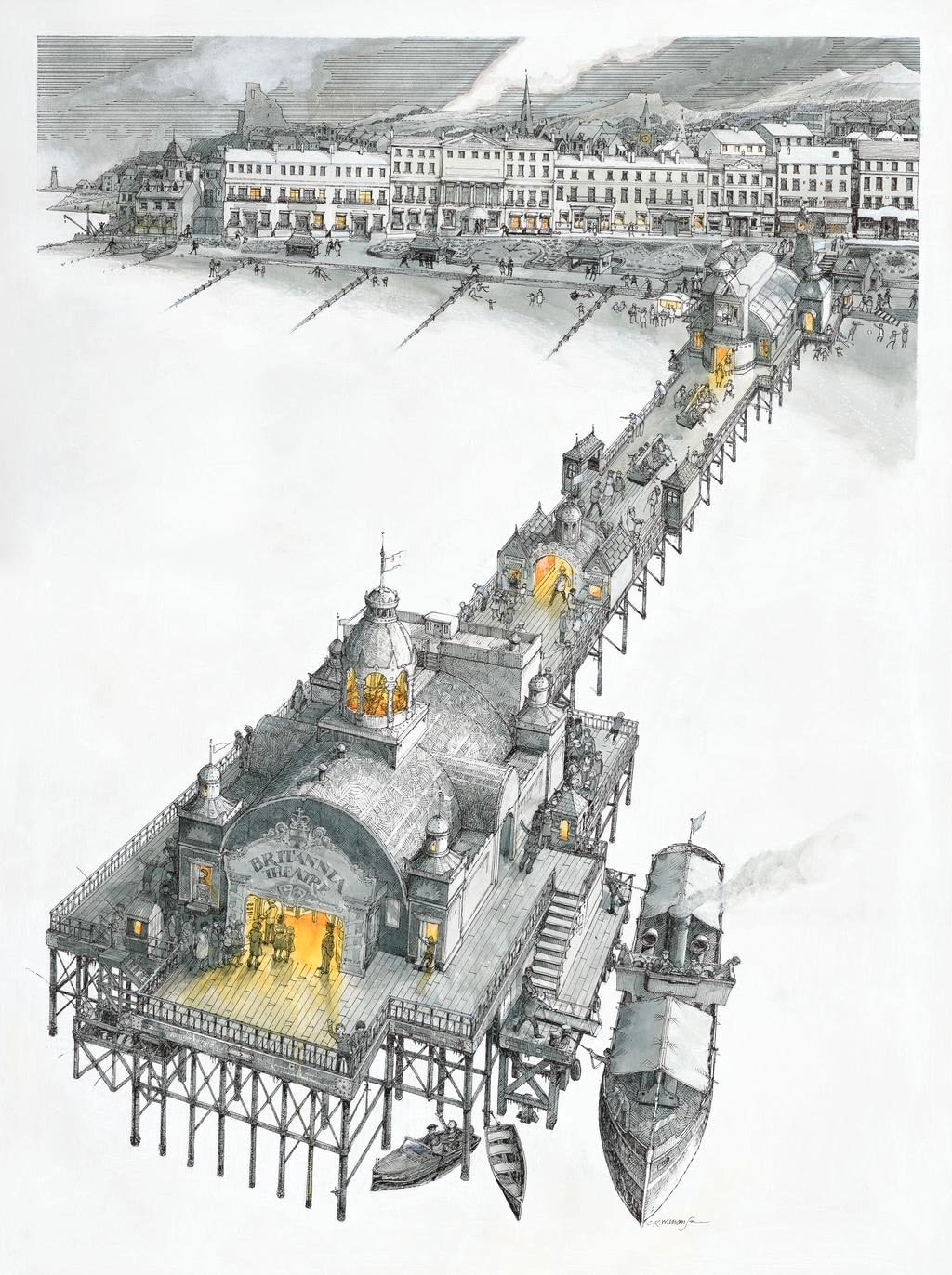 Chris Williamson, The Pier: “Oh, I do like to be beside the seaside....”, 2025