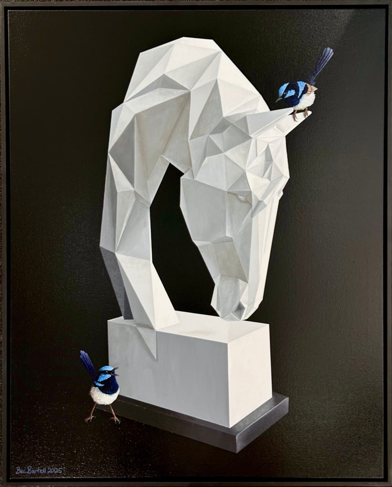 Bec Bartell, White Knight, 2025