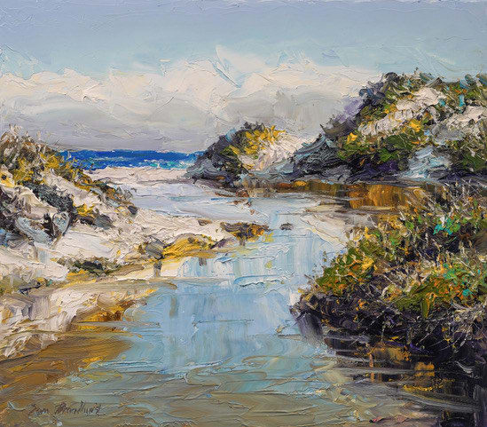 Sam Broadhurst, Letting Go (Calgardup Creek, Redgate), 2024