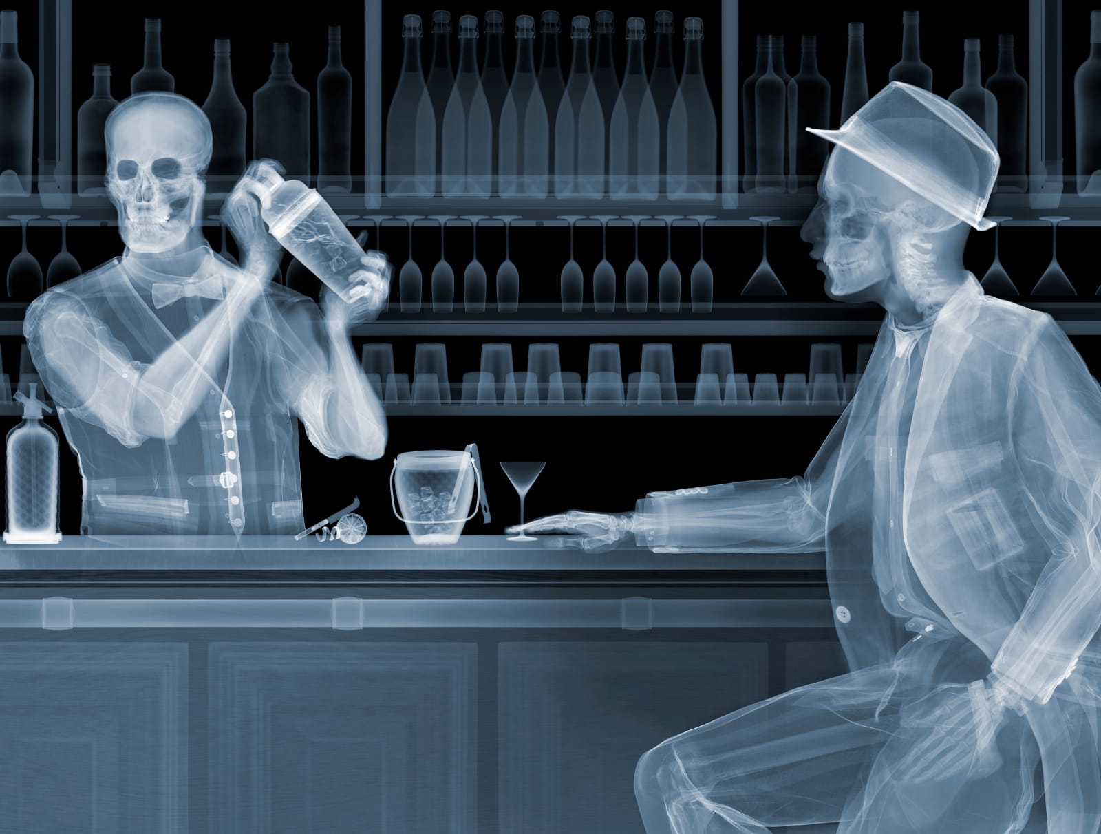 Nick Veasey, One for the Road