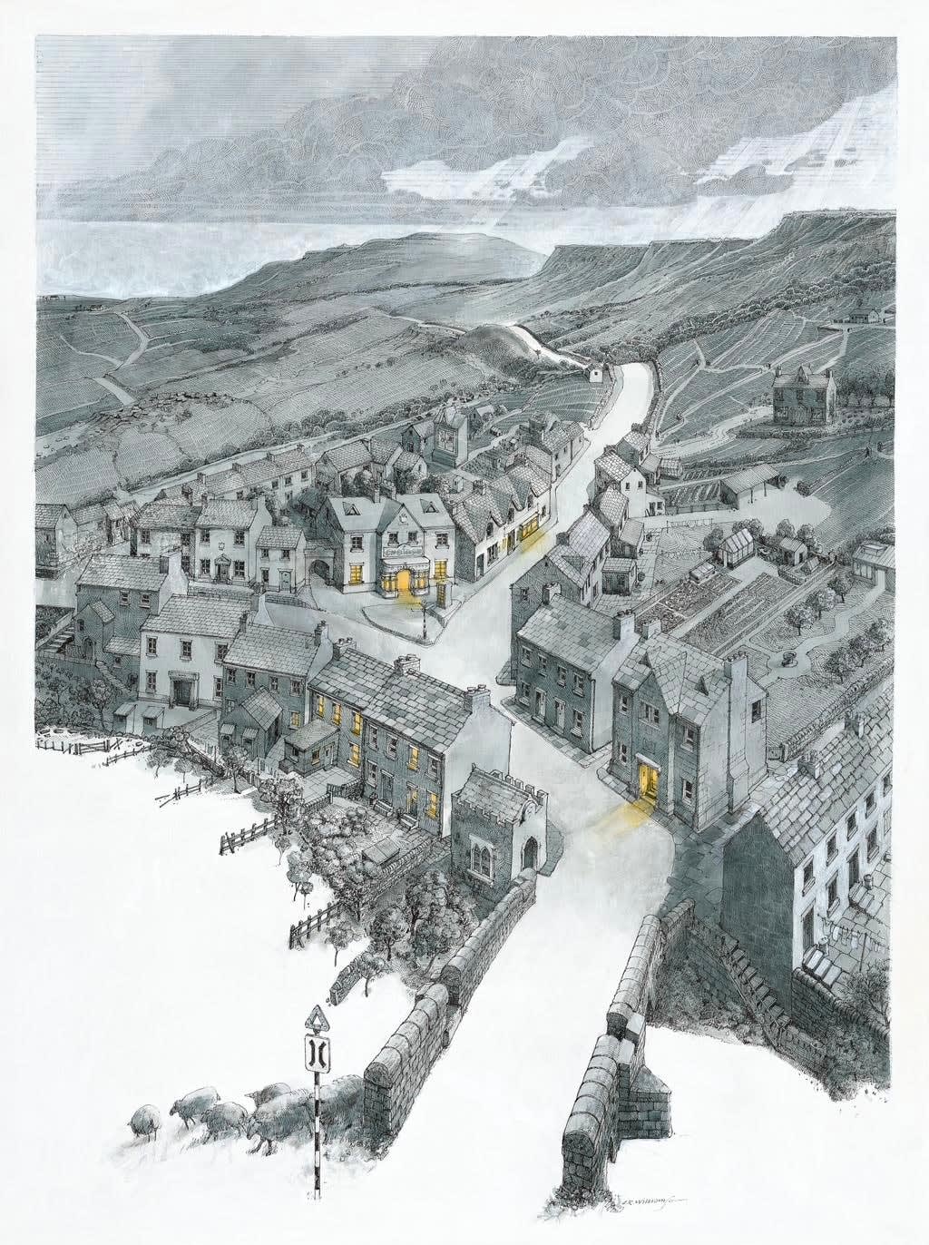 Chris Williamson, Grimsgarth: Up Whipperdale Bank to Grinton, Reeth and Clough, 2025