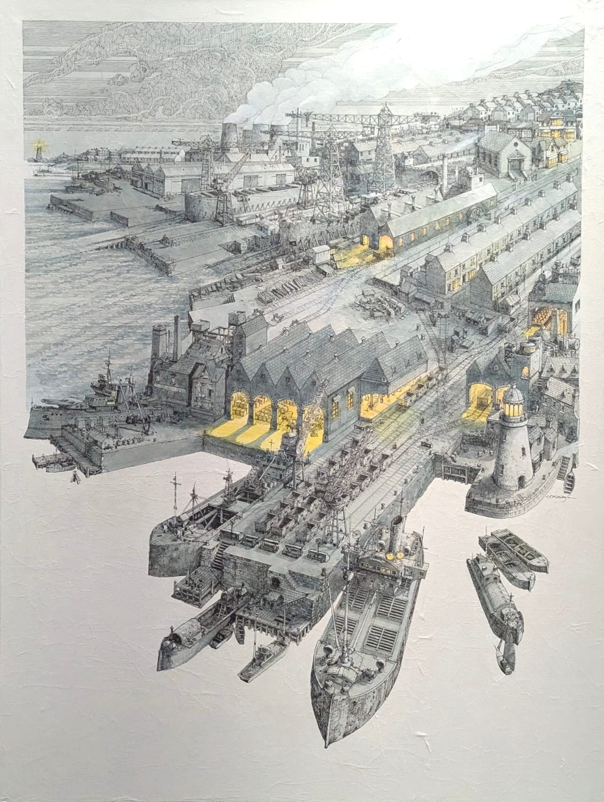 Chris Williamson, The Docks: We Sail on the Evening Tide