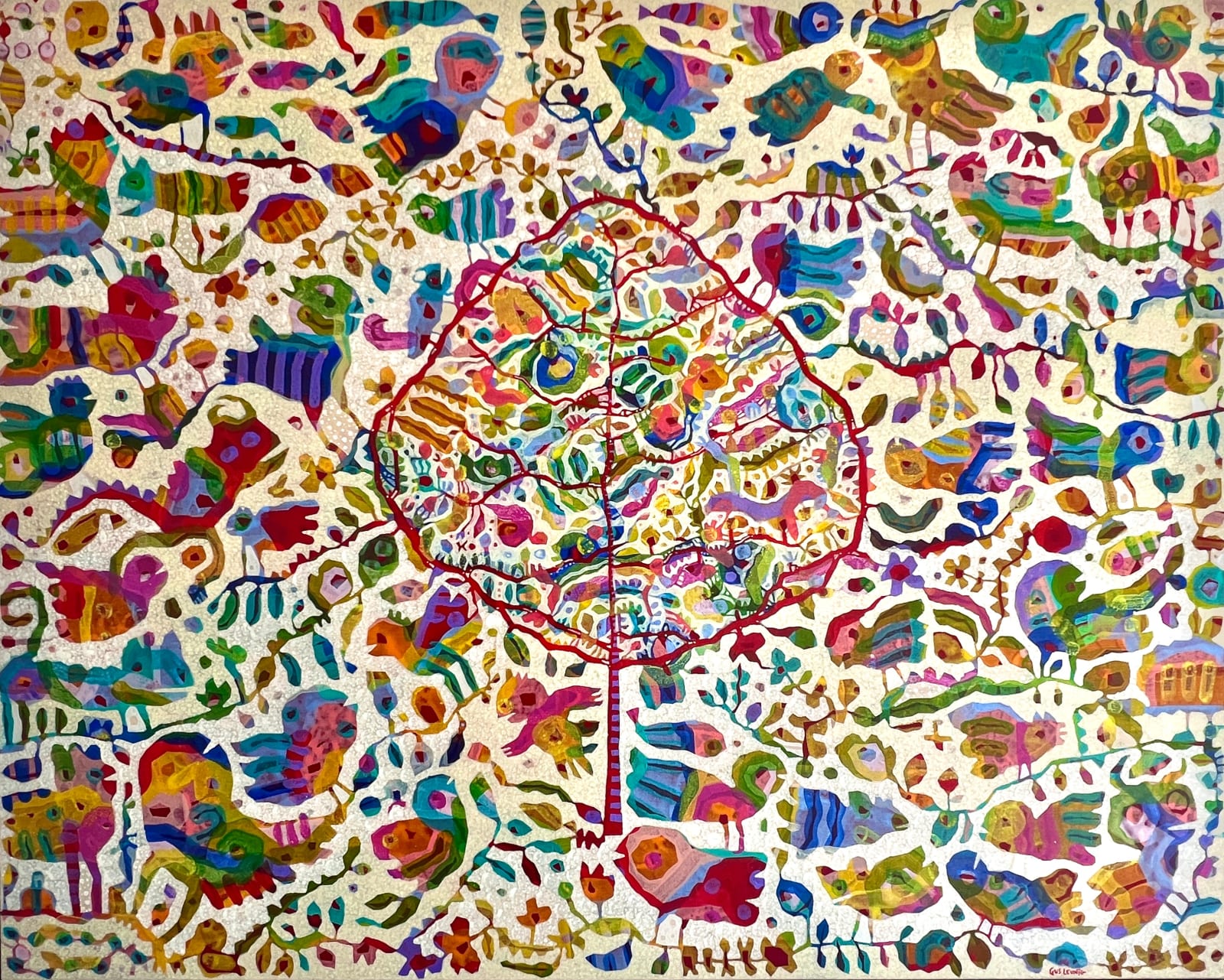 Gus Leunig, The River Red Song, 2024