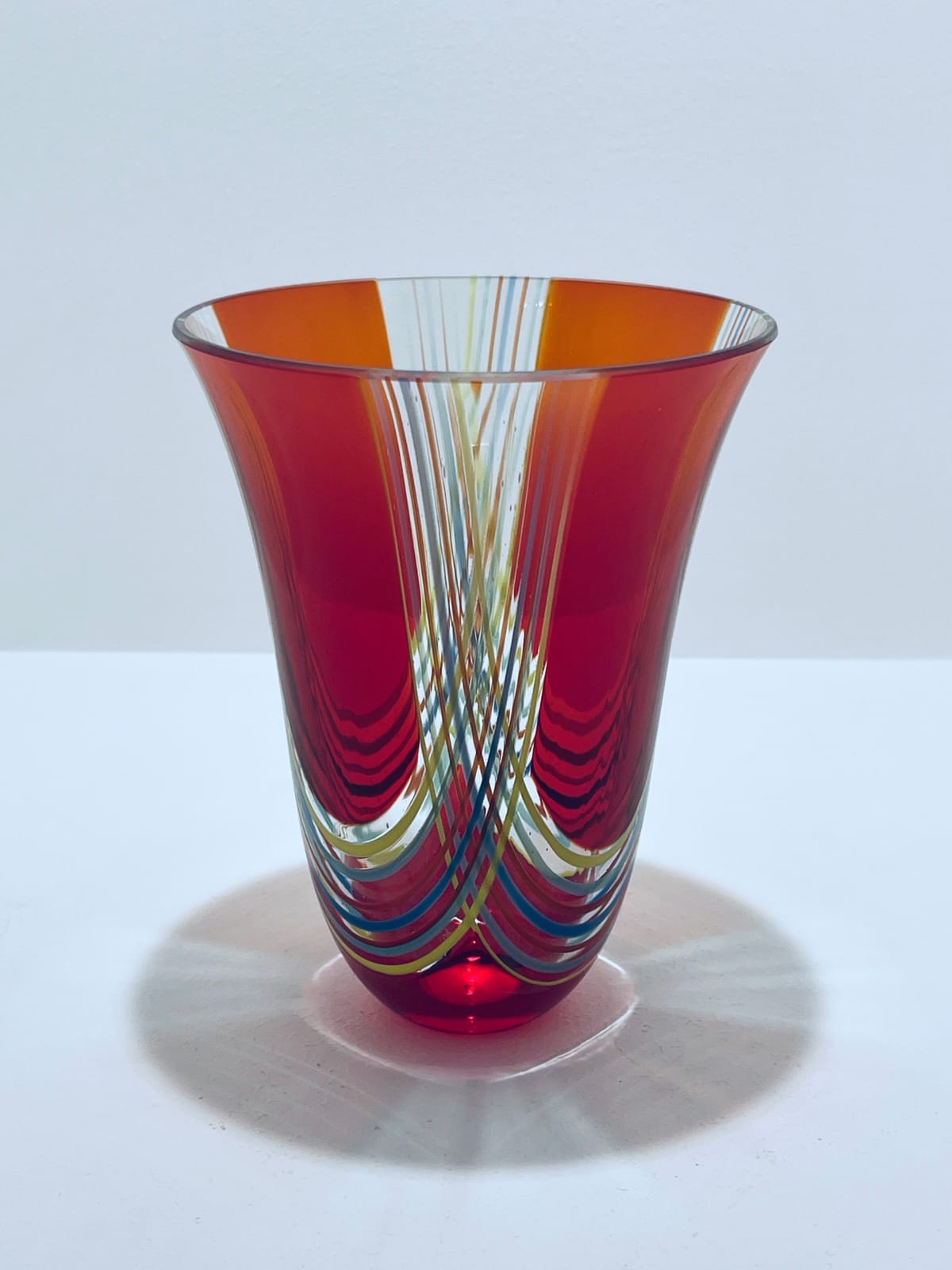 Anne Sorensen, Twistie bowl (red), 2024