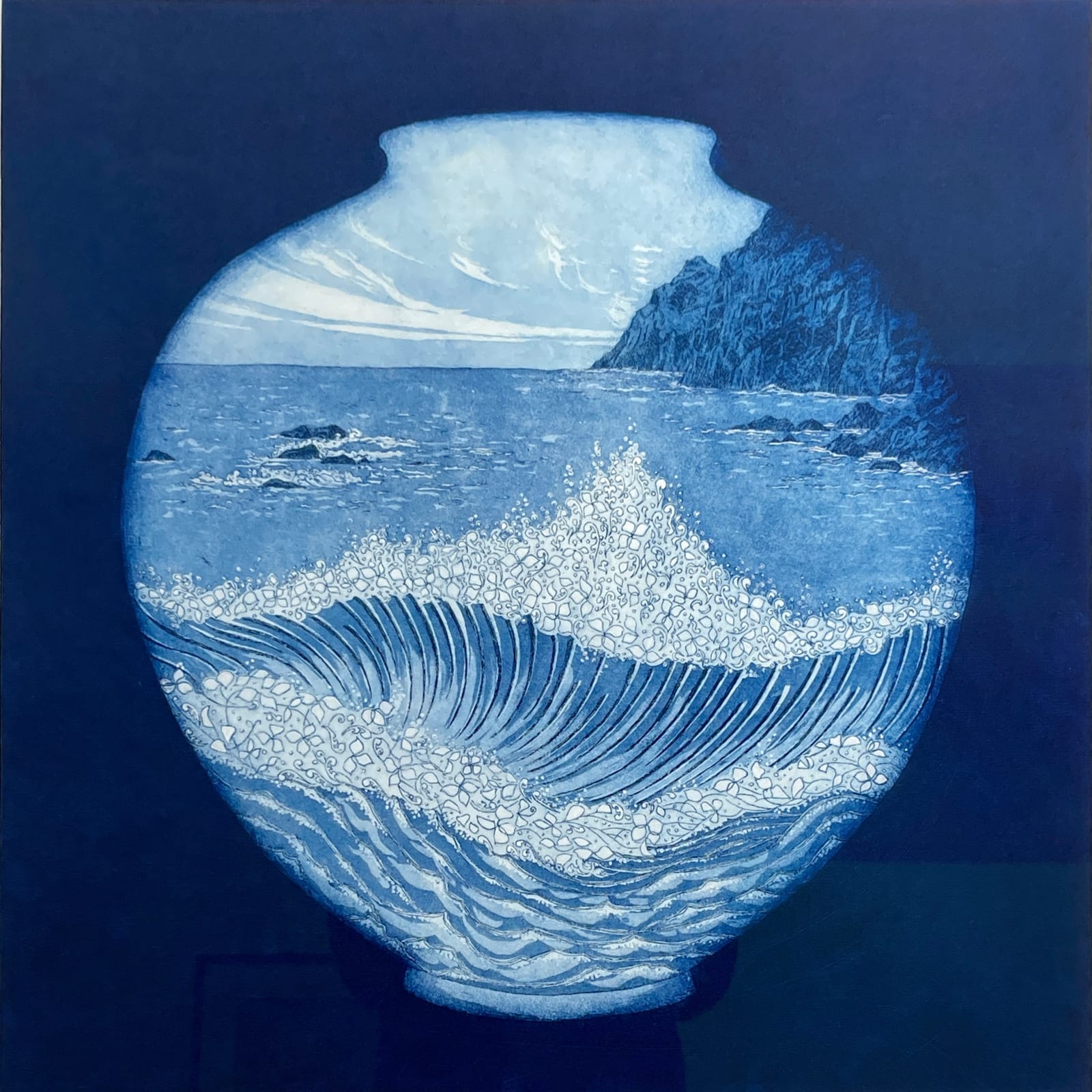 Sally Spens, Flowers Across the Ocean, 2024