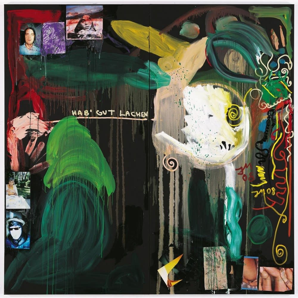 Jonathan Meese, MUMIN' S LOLLYAUGE im MILCHBREI, 2008