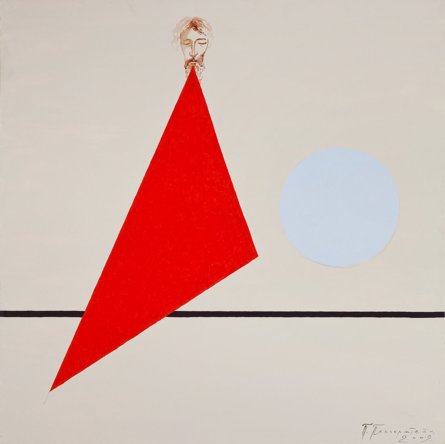 Pavel Pepperstein, From the series National Suprematism, 2009